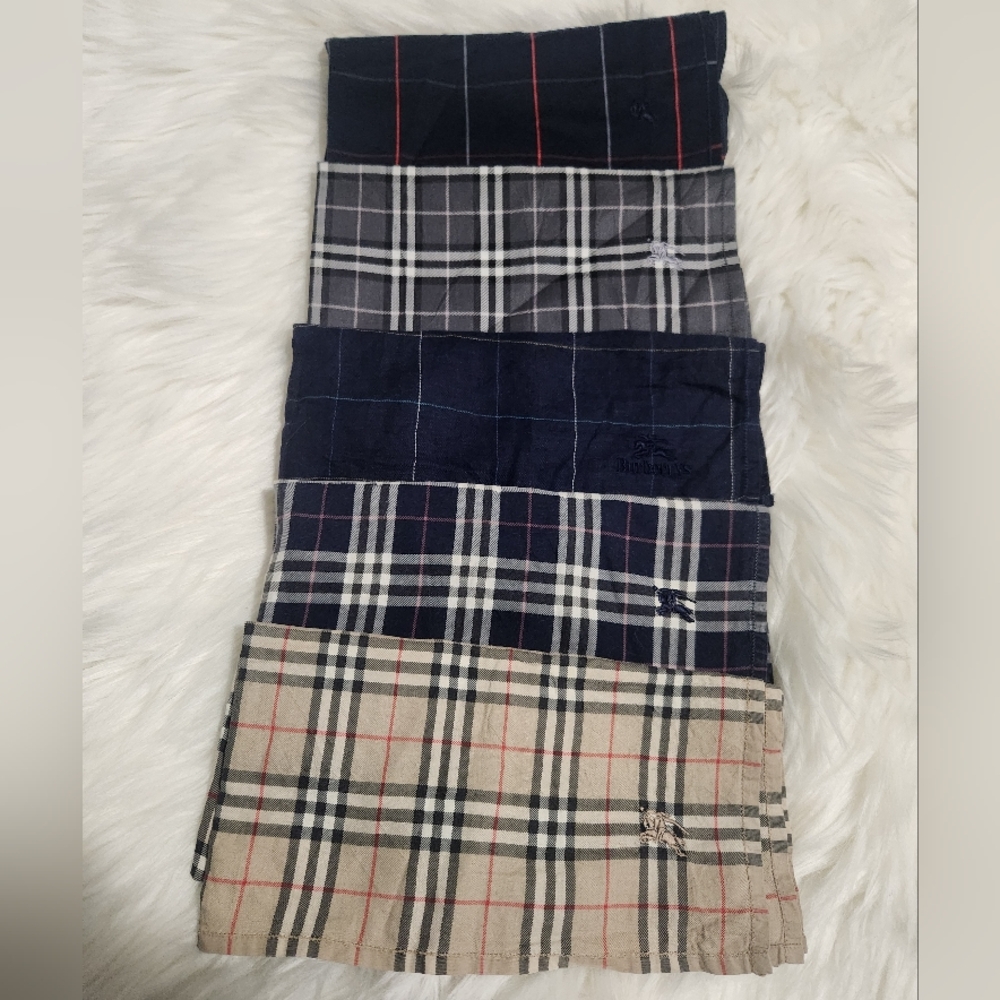 Burberry Mens Assorted Handkerchief